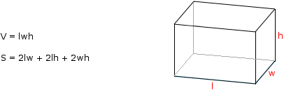 Pyramid (volume and surface area)