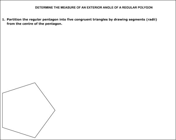 Exterior Angle Of A Polygon