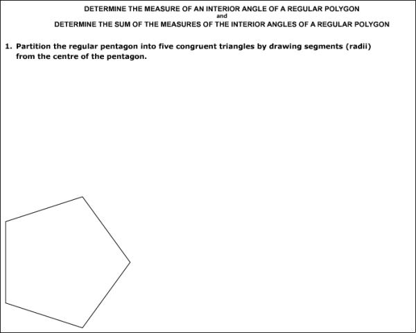 Interior Angle Of A Polygon