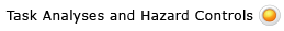 Task Analyses and Hazard Controls button