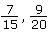 Example one fractions