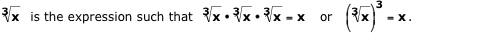 Example (cube root)