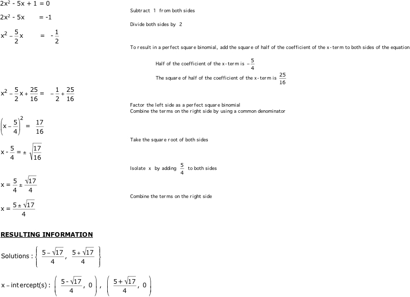 Example Three - Solution