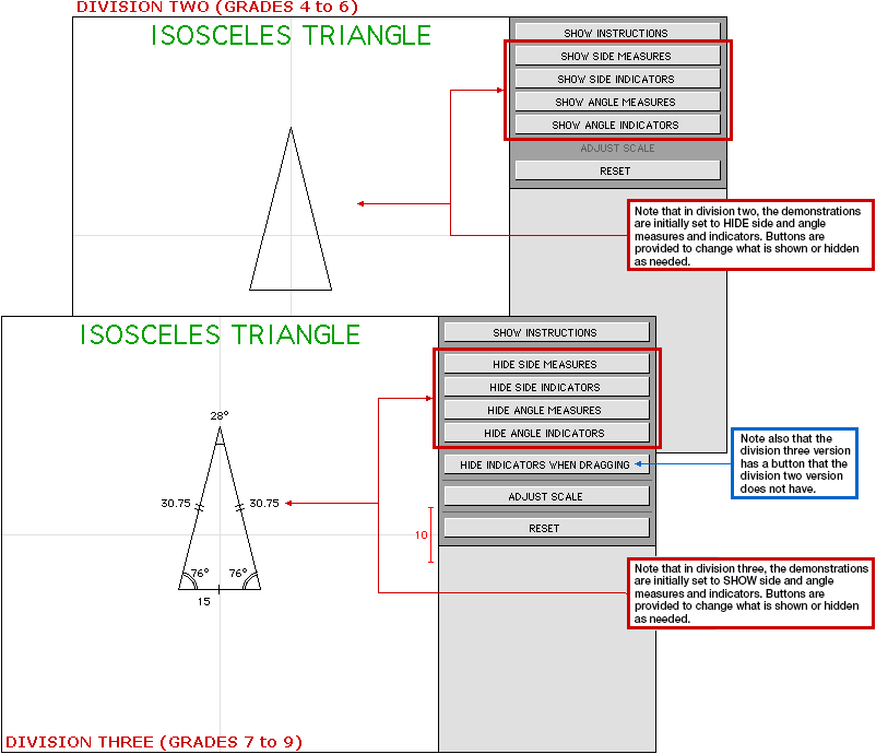 Different Settings Example