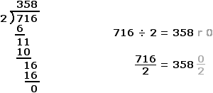Example one: Divisible by 2