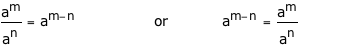 Quotient of Powers (Common Base) Property
