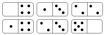 six dominos