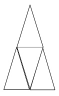 Pyramide à base 
                                    triangulaire (ou tétraèdre) 
                                    dissymétrique