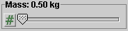 Mass Slider
